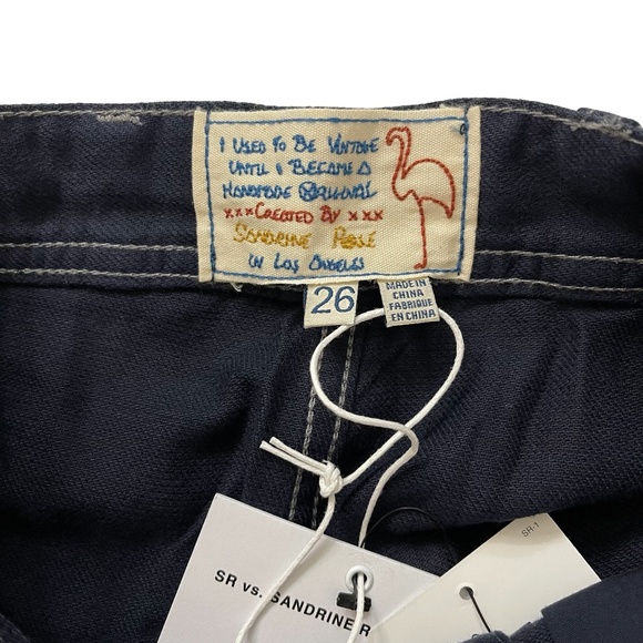 Sandrine Rose French Worker Jeans Sz 26 - Picture 3 of 8